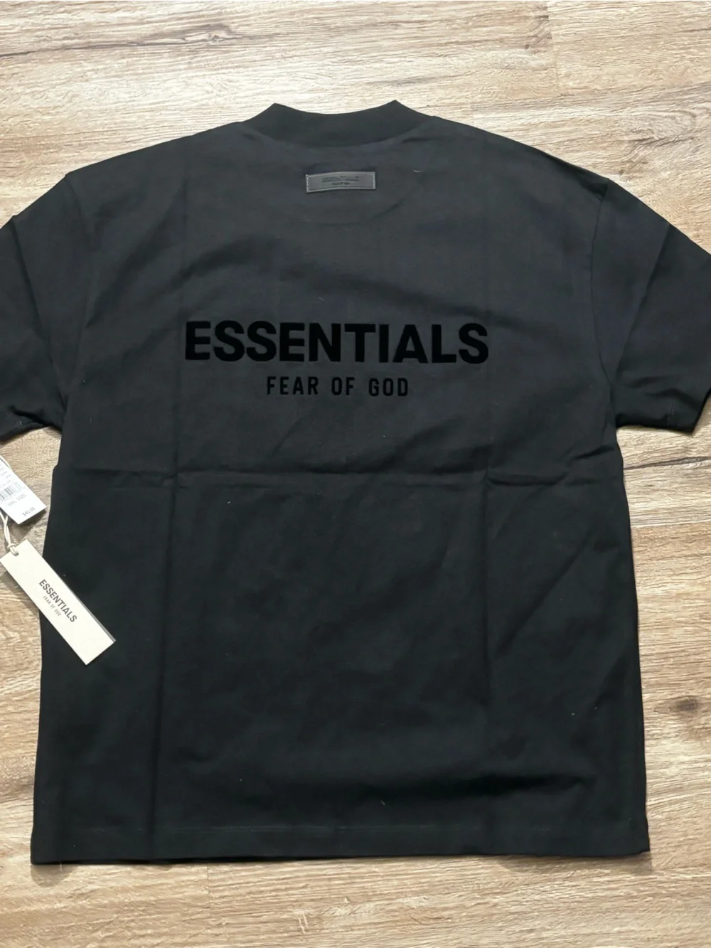 Fear of God ESSENTIALS Men’s Black Crewneck Sweatshirt